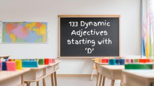 Adjectives for D