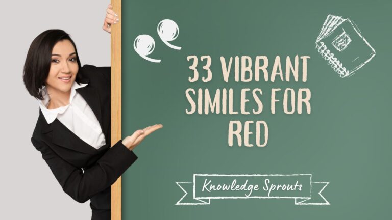 similes for red
