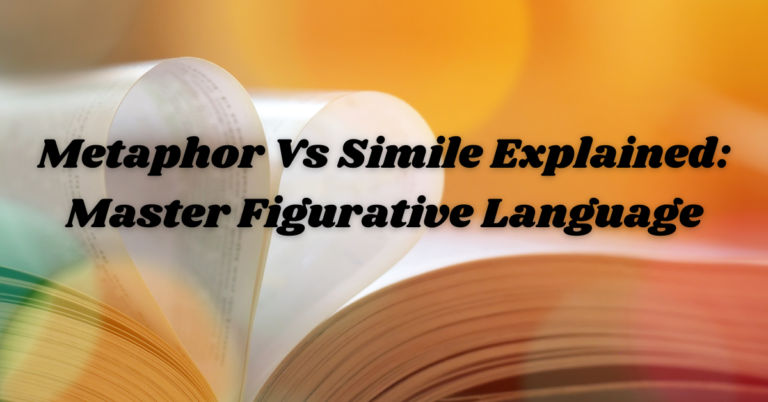 similes vs metaphors