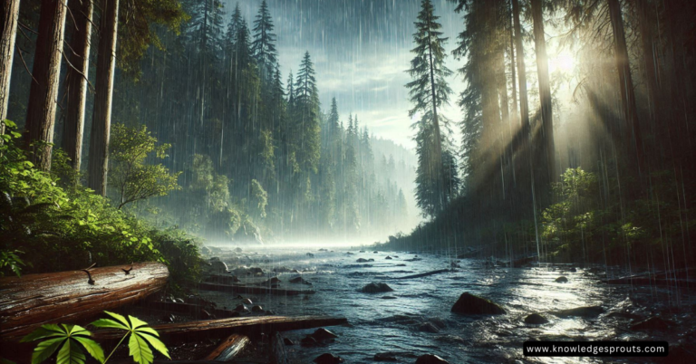 Metaphors for rain