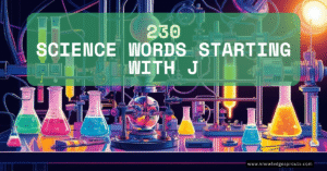 science words starting with J