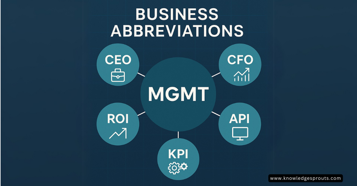 Top business management abbreviations