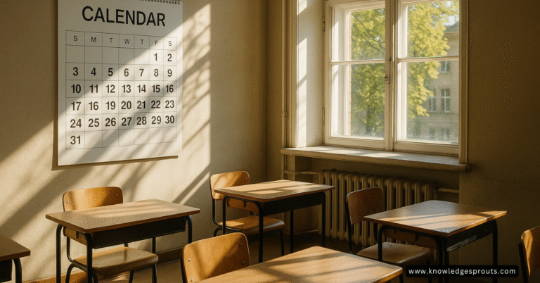 Calendar in the classroom for educators